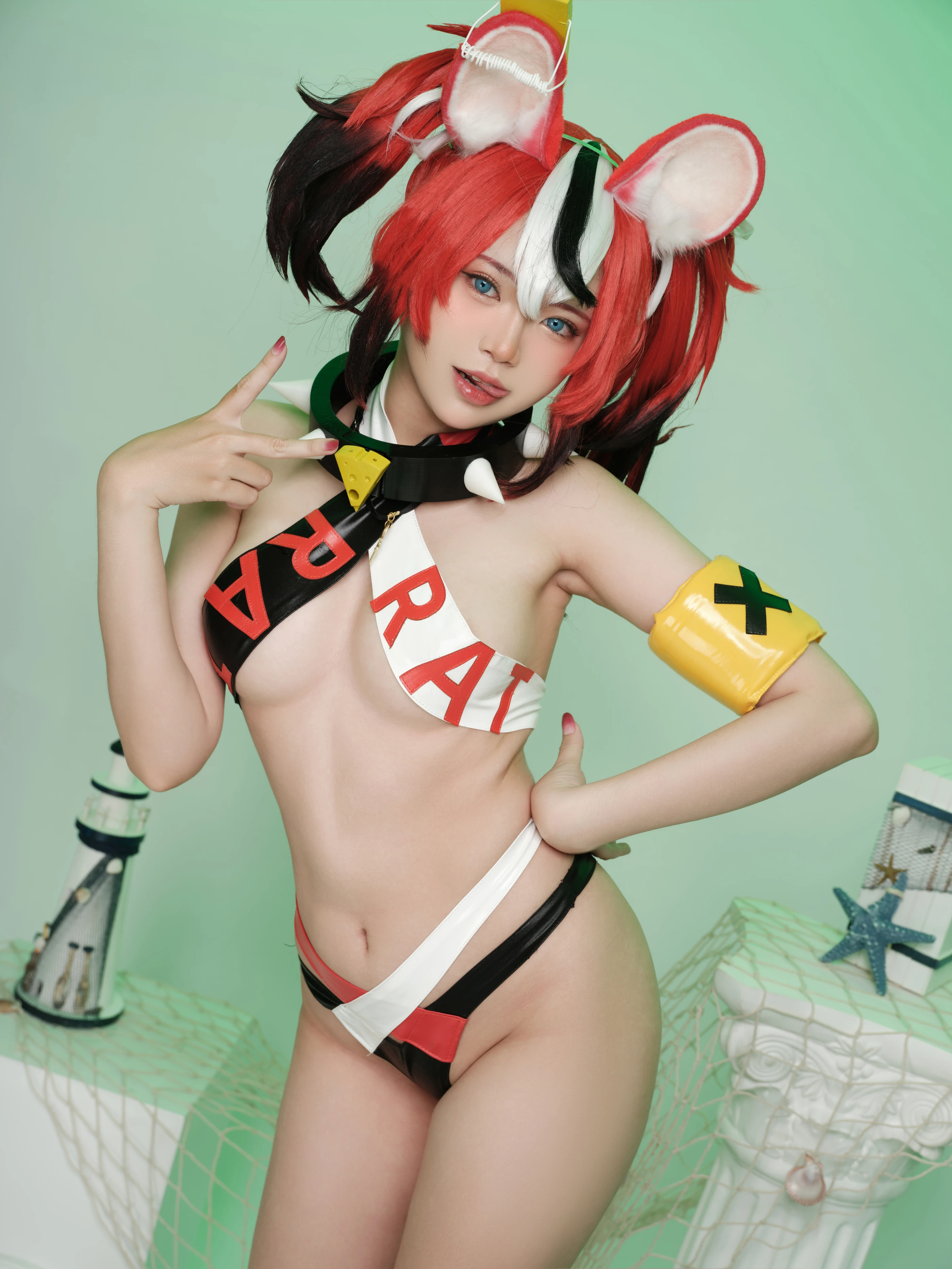 ZinieQ - NO.005 Hakos Baelz Pole Dancing [38P] 2