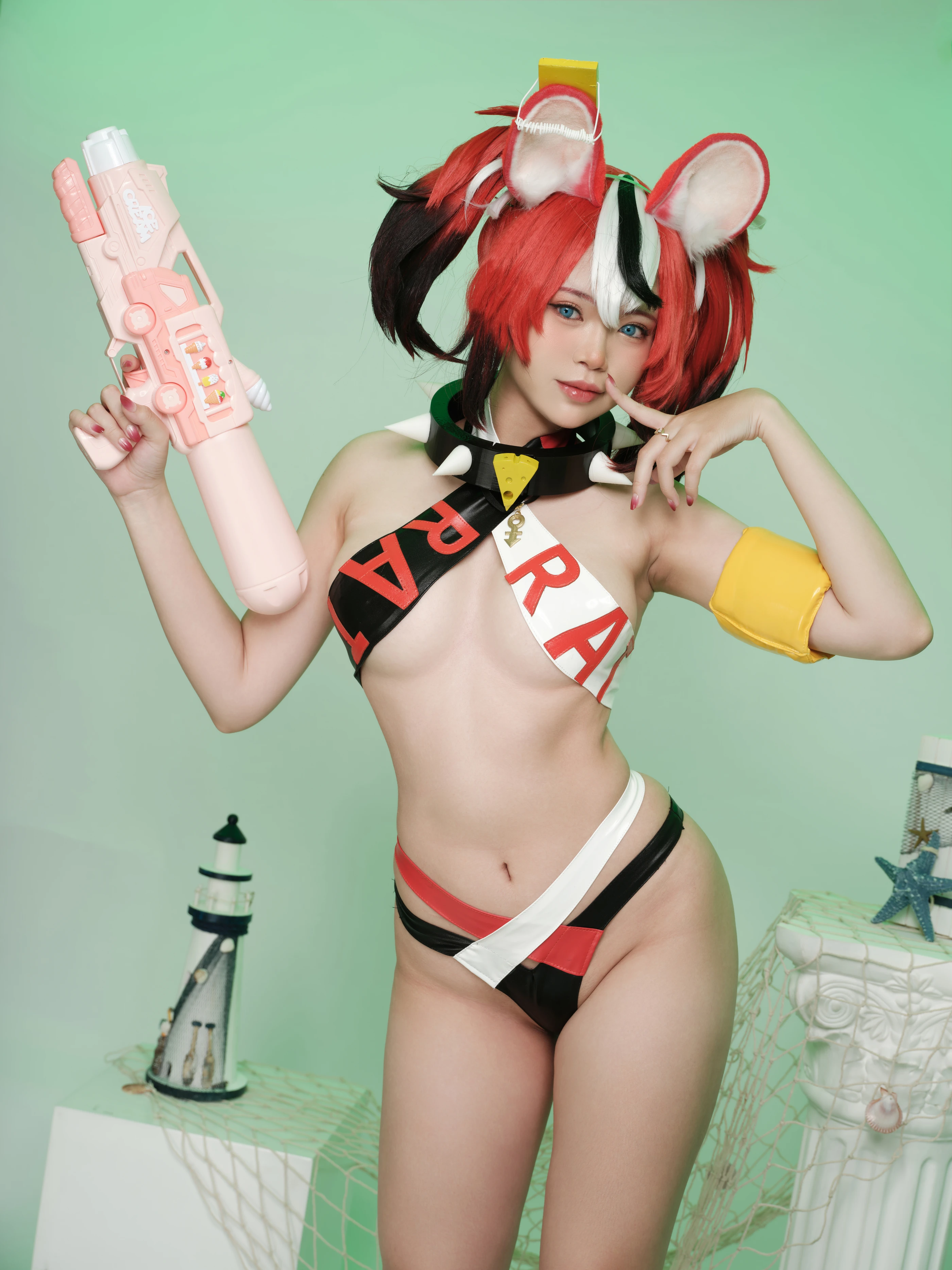 ZinieQ - NO.005 Hakos Baelz Pole Dancing [38P] 3
